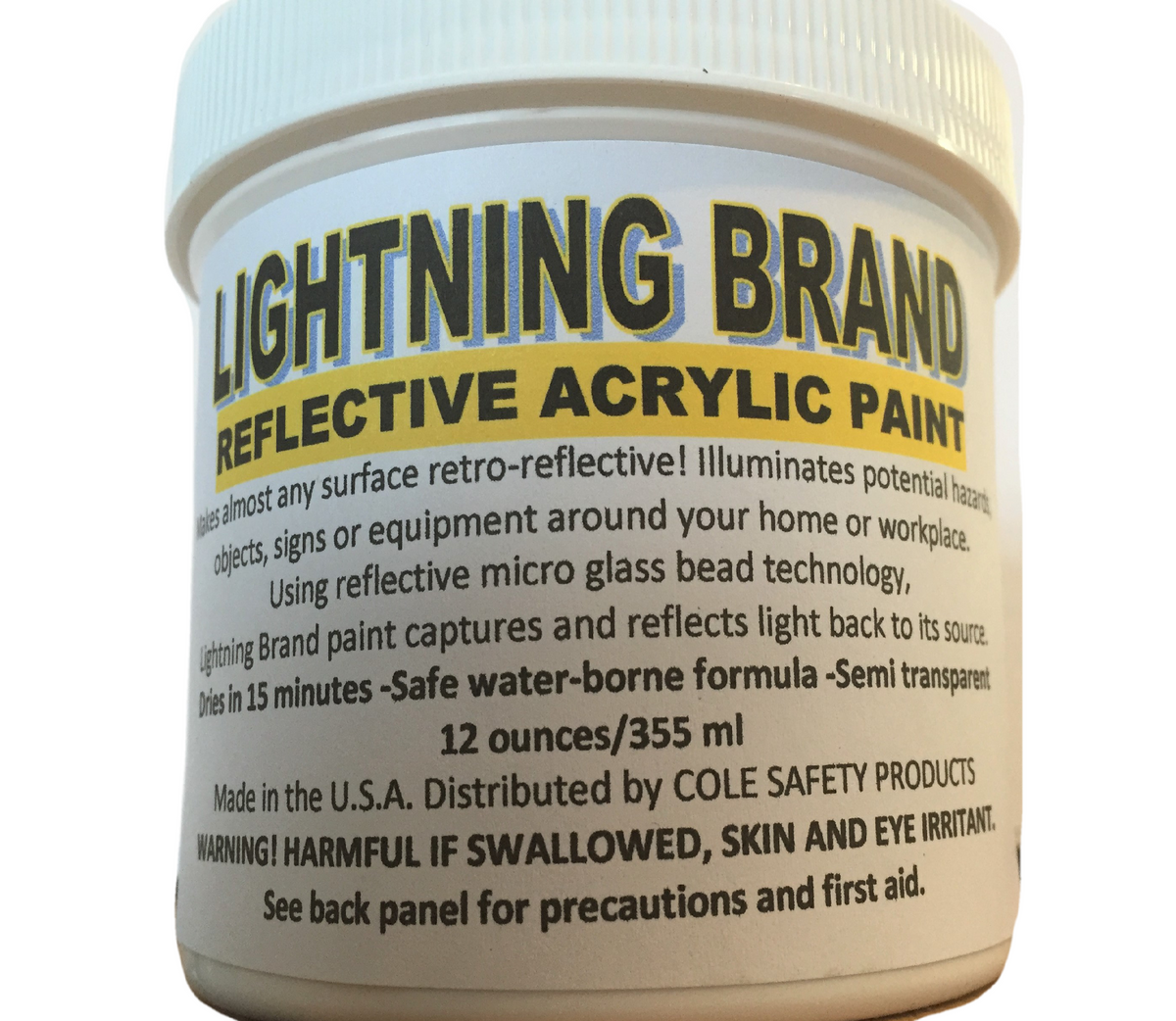  Lightning Brand Reflective Paint - Trial Size : Tools & Home  Improvement