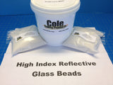 High Index Reflective Glass bead and Paint Combos