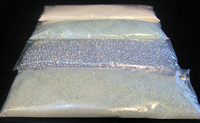 Reflective Glass Bead Variety Sample Pack 4-8 Ounce Bags