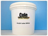 Reflective Standard DOT Glass Bead and Acrylic White Paint Combo